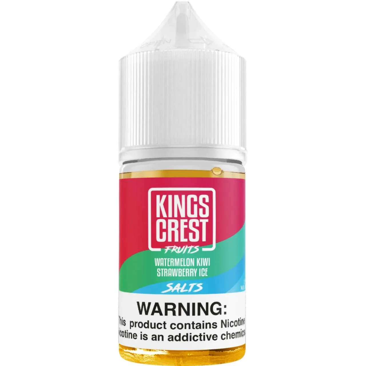 King's Crest Fruits Salts Watermelon Kiwi Strawberry Ice 30ml E-Juice