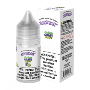 SaltBae50 Juicy Grape Kiwi Nicotine Salt Vape Juice
