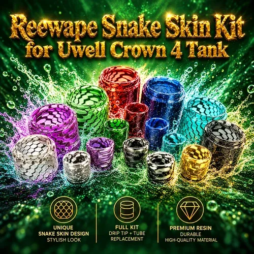 Reewape Snake Skin Kit for Uwell Crown 4 Tank