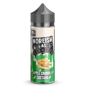 Moreish as Flawless Apple Crumble 100ml Shortfill