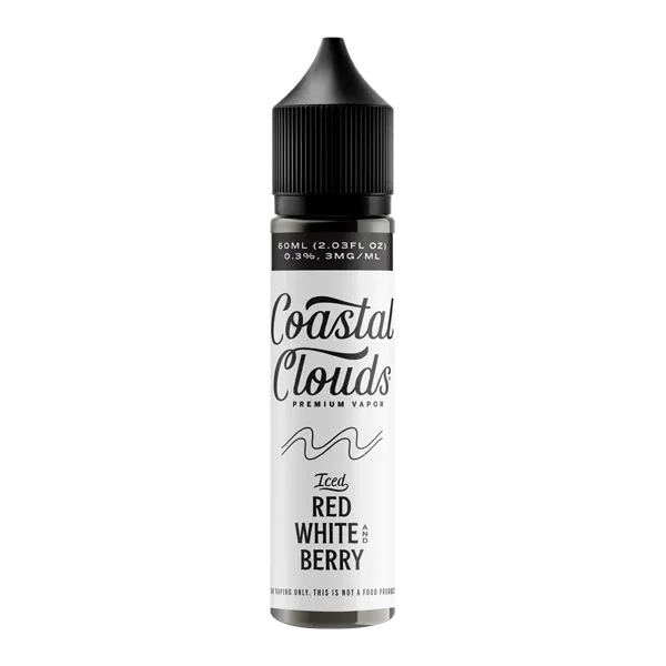 Red White & Berry Iced Coastal Clouds E-Juice