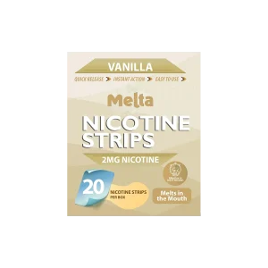 Vanilla Melta Nicotine Strips