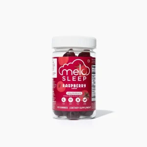 MELO Sleep Gummies – Raspberry (60CT Bottle)