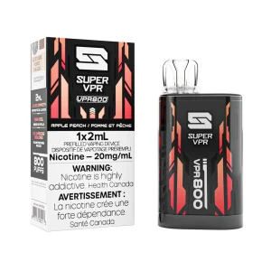 Apple Peach Super VPR 800 – Disposable Vape