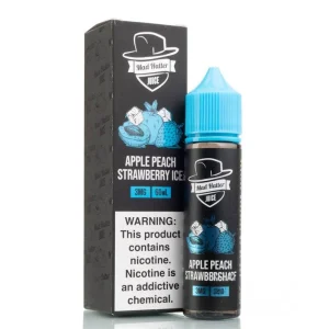 Apple Peach Strawberry Ice by Mad Hatter - 60ml