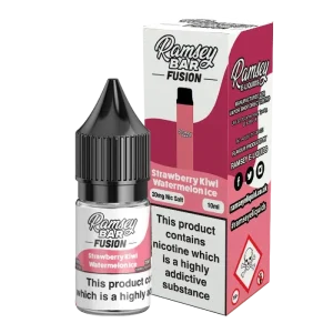 Ramsey Bar Fusion Strawberry Kiwi Watermelon Ice 10ml Nic Salt