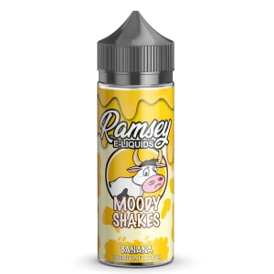 Ramsey E-Liquids Moody Shakes Banana 100ml Shortfill