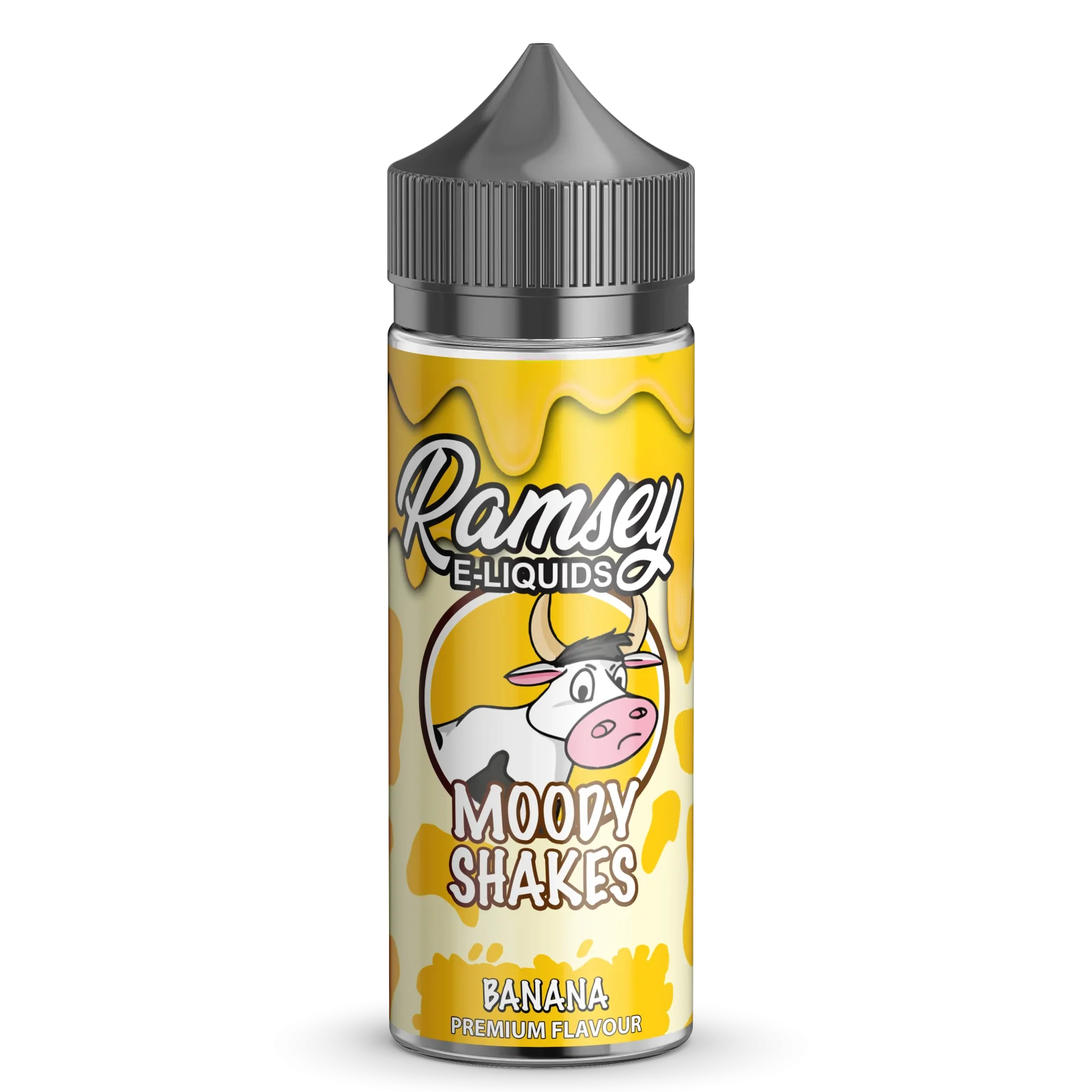 Ramsey E-Liquids Moody Shakes Banana 100ml Shortfill