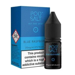 Pod Salt Blue Raspberry 10ml Nic Salt