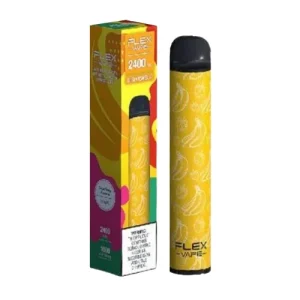 Strawberry Banana Disposable Vape (2400 Puffs) by Flex Vape - Ejuice Store