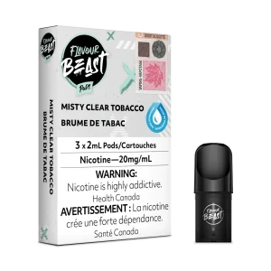 Misty Clear Tobacco – Flavour Beast Pods