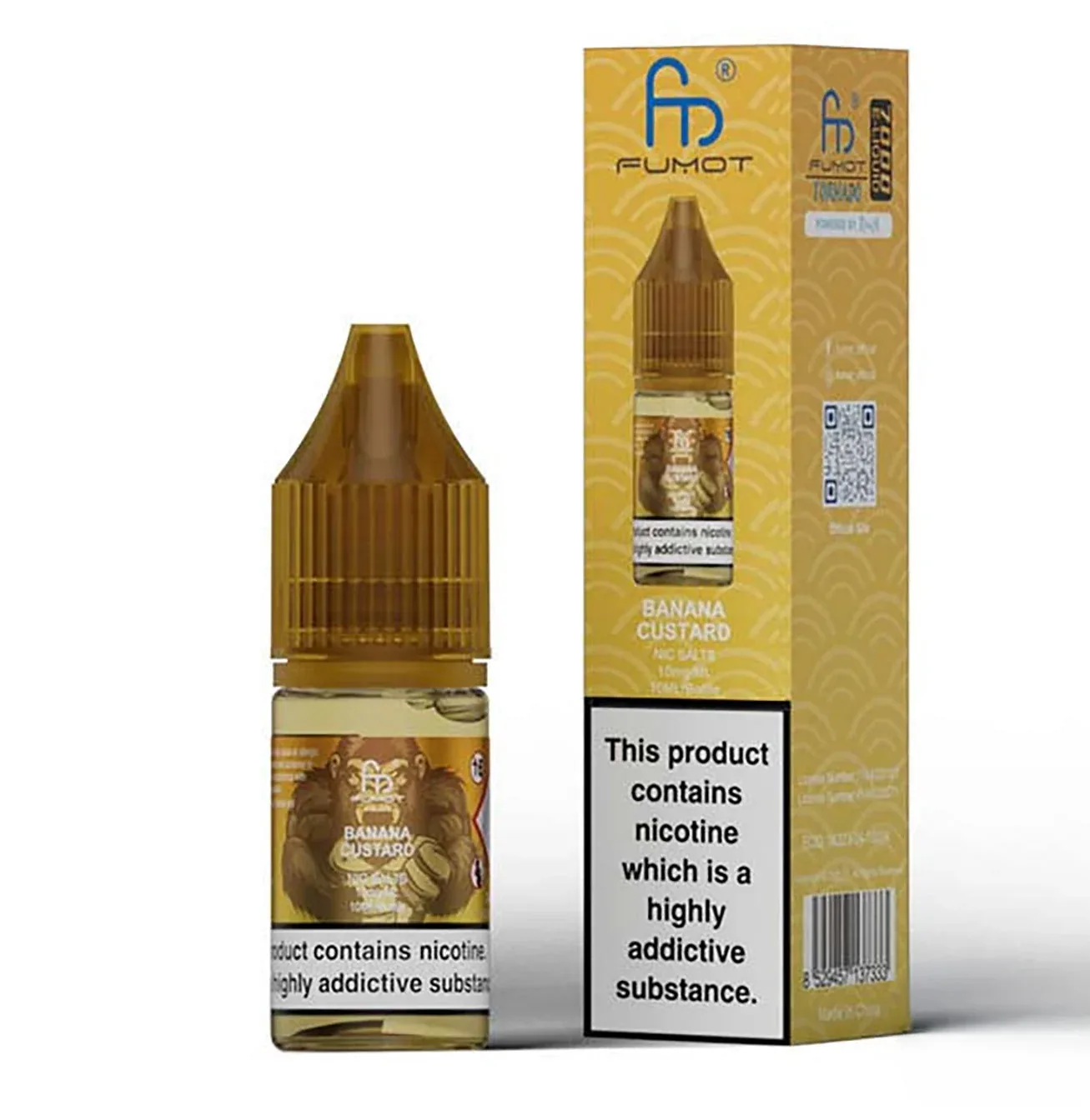 RandM Banana Custard 10ml Nic Salt