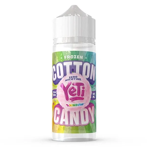 Yeti Cotton Candy Rainbow 100ml Shortfill