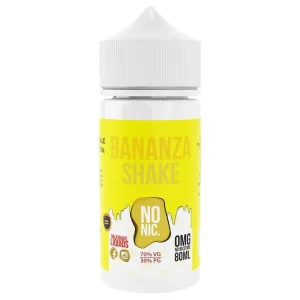 Milkshake E-Liquids Bananza Shake 80ml Shortfill