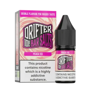 Drifter Bar Salts Peach Ice 10ml Nic Salt