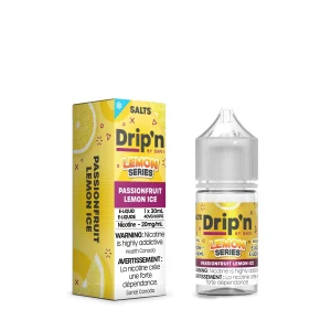 Passionfruit Lemon Ice SALT – Drip’n by Envi Lemon Series E-Liquid