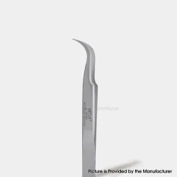 Authentic VETUS 7-SA Type SS Curved Long Fine Tip High Precision Stainless Tweezers