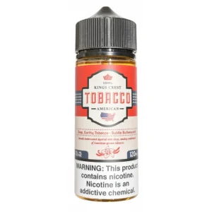 King's Crest American Tobacco 120ml E-Juice