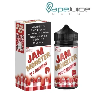 Strawberry PB and Jam Monster eLiquid 100ml