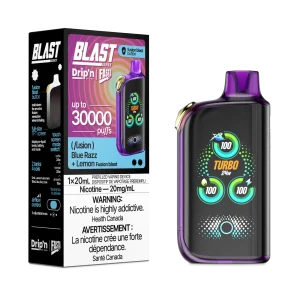 Blue Razz Lemon Fusion Drip’n by Envi Fasta Blast 30K – Disposable Vape