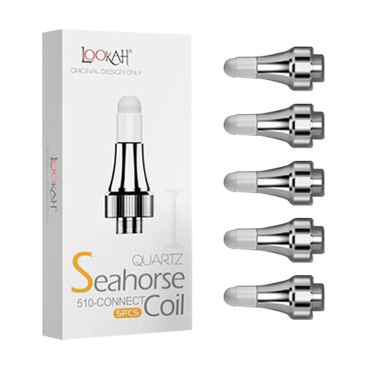 Lookah Seahorse Coil I Quartz + Coil II Ceramic - Image 2