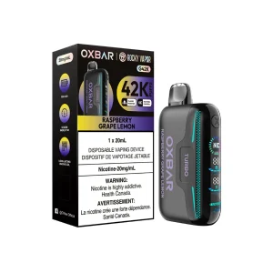 OXBAR x Rocky Vapor G42K Raspberry Grape Lemon