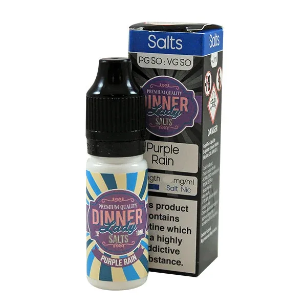 Dinner Lady Purple Rain 10ml Nic Salt