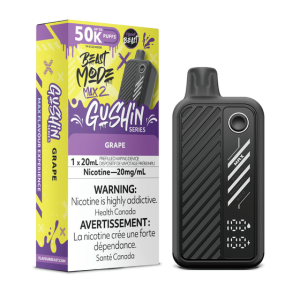 Gushin Grape Flavour Beast Mode Max 2 – Disposable Vape