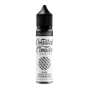 Apple Peach Strawberry Iced Coastal Clouds E-Juice