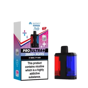 Hayati Pro Ultra Plus 25K H'Berg / P'Man Refill Pods