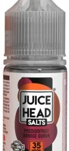 Juice Head Passionfruit Orange Guava 30mL Salt E-juice