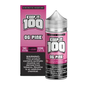 Buy Keep It 100 OG Pink (Pink Burst) Vape Juice Online