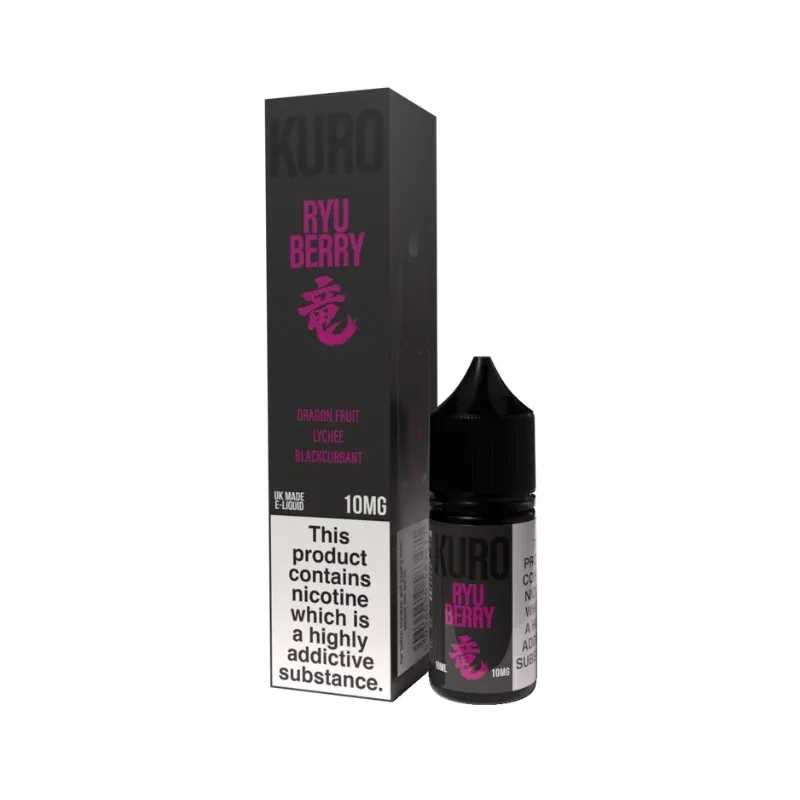 Kuro Ryu Berry 10ml Nic Salt