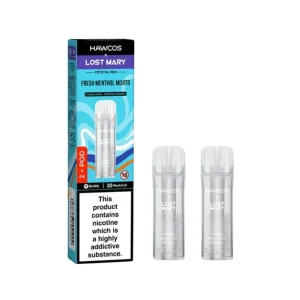 Hawcos X Lost Mary Crystal Pro Fresh Menthol Mojito Refill Pods