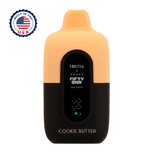 Cookie Butter FRUITIA X Fifty Bar 20K