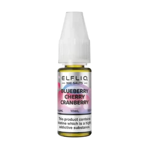 Blueberry Cherry Cranberry Elfliq Nic Salt by Elfbar - 10ml