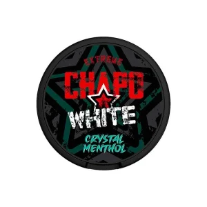 Crystal Menthol Chapo White Nicotine Pouches