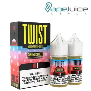 Red 0° Twist Salt E-Liquid 60ml