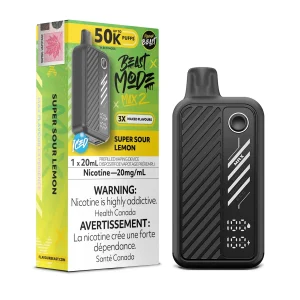 Super Sour Lemon Beast Mode Max 2 – Disposable Vape