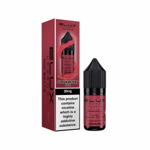 Strawberry Ice Nic Salt by Elux Legend