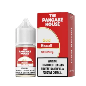 The Pancake House Gold Biscoff Salt 30ml E-Juice