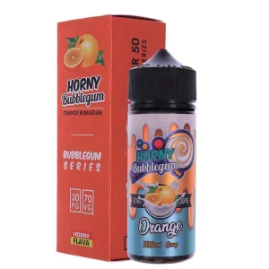 Horny Flava Orange Bubblegum 100ml Shortfill