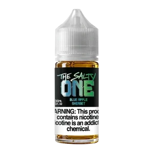Blue Apple Sherbert Beard Vape Co The Salty One 30ml