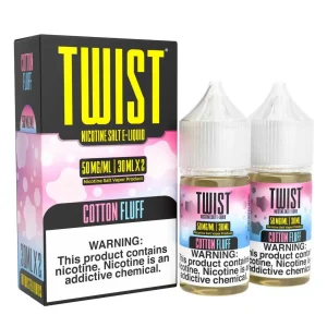 Twist E-Liquids Cotton Fluff 60ml Salt E-Juice
