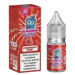 Slushie 50/50: Strawberry Slush 10ml E-Liquid