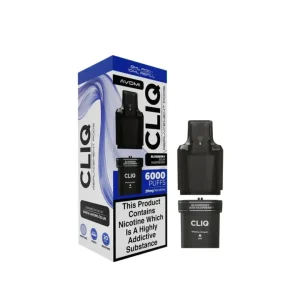 Avomi Cliq 6K Blueberry Sour Raspberry Refill Pods