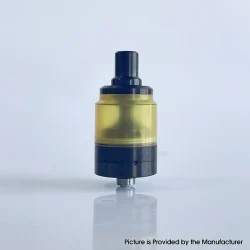 Rekavape Steam Tuners Edge Style MTL / DL RTA Atomizer - Black + Brown, Air Pin 0.8, 1, 1.2,1.5, 1.8, 2, 2.5, 3mm, 2.8ml, 22mm