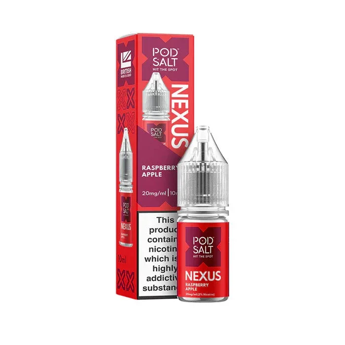 Pod Salt Nexus Raspberry Apple 10ml Nic Salt E-liquid