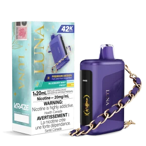 Blueberry Mint Frost Kraze Luna – Disposable Vape