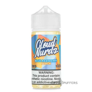 Cloud Nurdz – Blue Raspberry Peach 100mL